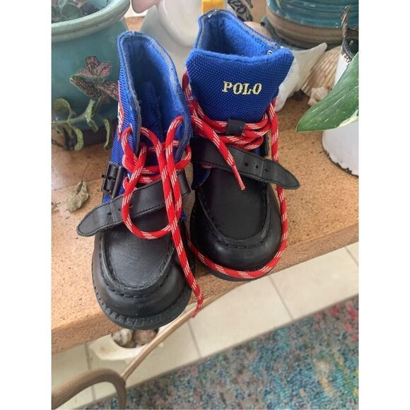 POLO by Ralph Lauren Boy's Ranger II Downhill Skiing Olympic Boots - Picture 8 of 11